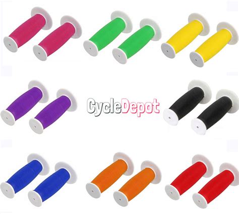 Kids Bike Handlebar Grips Colorful ALTA Mushroom Style Bicycle ...