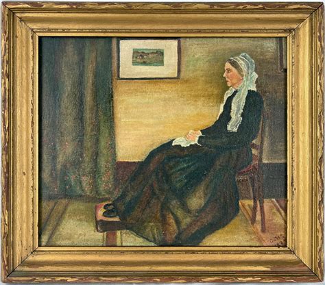 Unknown - Whistlers Mother by Anonymous Artist Original Oil on Canvas ...