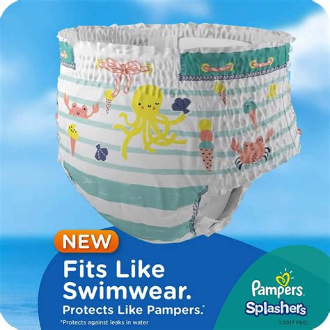 Buy PAMPERS SPLASHERS DISPOSABLE SWIM PANTS DIAPER SIZE M PACKET OF 12 ...