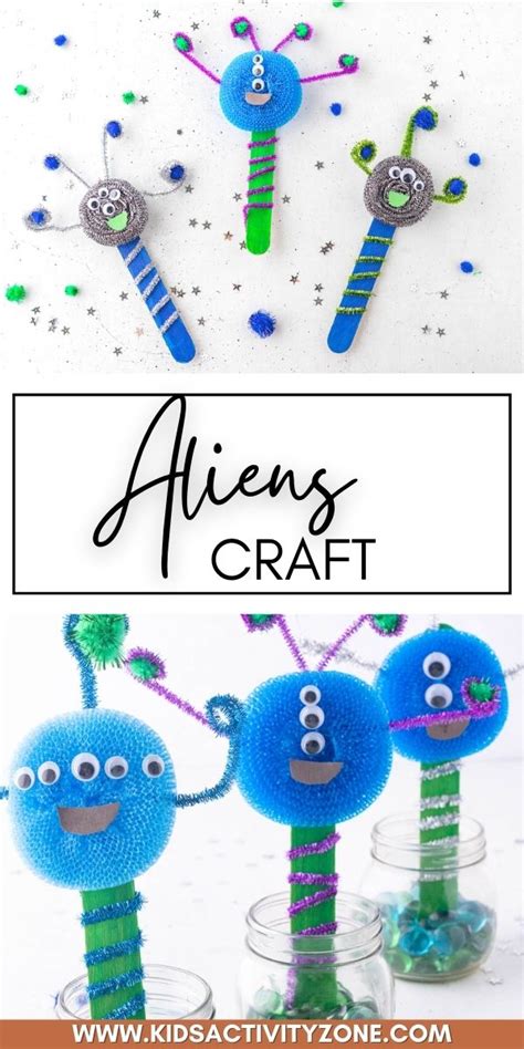 Easy Kids Alien Craft - Kids Activity Zone
