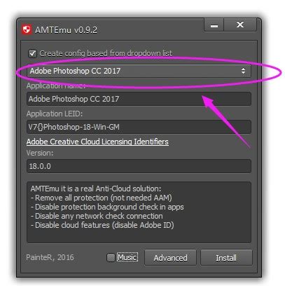 PS CC 2018 激活工具下载-Adobe Photoshop CC 2018 激活工具v0.9.2.0 最新版 - 极光下载站