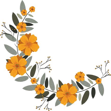 美丽的花朵装饰 Beautiful Flowers Ornament素材 - Canva可画