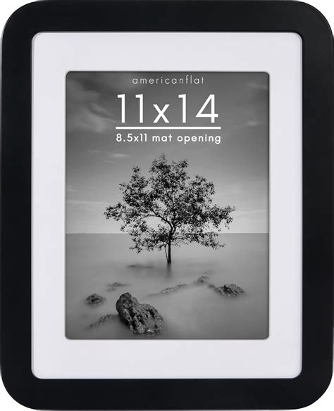 Amazon.com - Americanflat 11x14 Picture Frame with Round Corner Molding ...