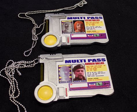 Fifth Element MULTIPASS - multipass - Prop Replicas, Custom Fabrication ...