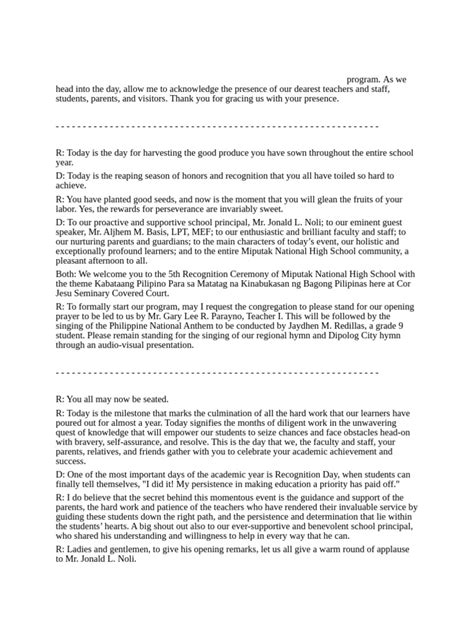 Image result for Script for Recognition Program