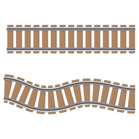 Train Track Clipart Horizontal