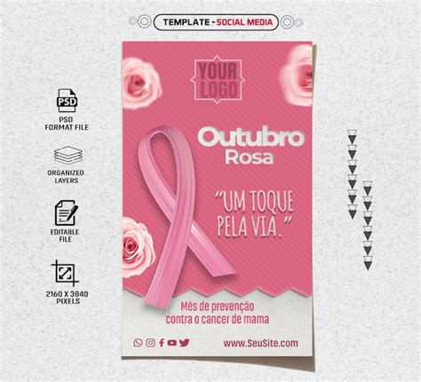 Post social media para comemoracao do mes de outubro rosa brasil ...