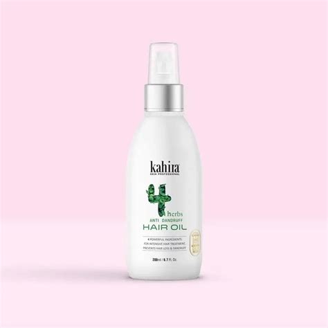 An Effective 4 Herbs Anti Dandruff Hair Oil, Order Now. – buykahira