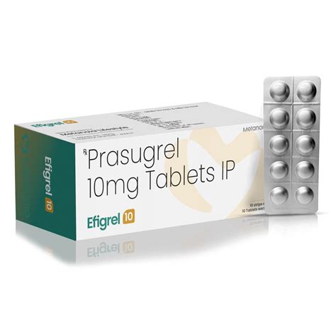 Prasugrel Hydrochloride Tablet 10 Mg - Efpia Medicine