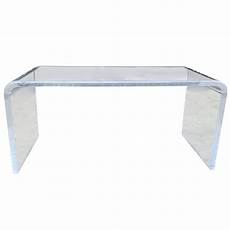 Lucite Waterfall Coffee Table by Lucite Quot Waterfall Quot Coffee Table With Bullnose Edges By Lucite Waterfall Coffee Table