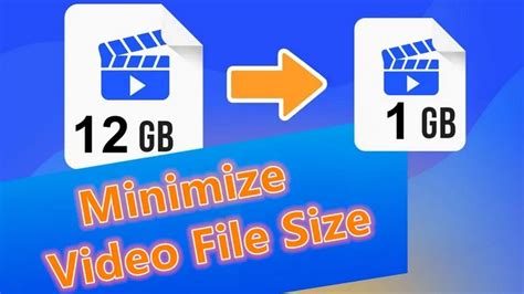 Image result for Reducing Video File Size