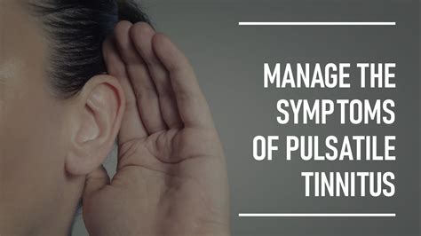How Can I Manage the Symptoms of Pulsatile Tinnitus? – Loving Essential ...