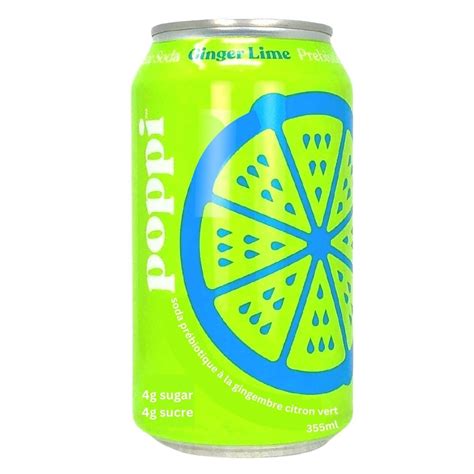Poppi Prebiotic Soda Ginger Lime at Natura Market