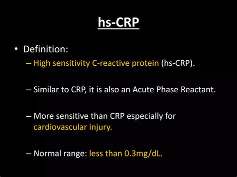 C reactive protein | PPTX