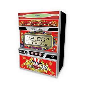 Buy juggler slot clock table clock calendar alarm hour signal Online at ...