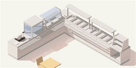 Assembly Line Kitchen Layout 的图像结果