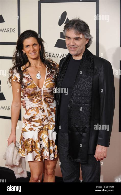 Andrea bocelli and his wife hi-res stock photography and images - Alamy