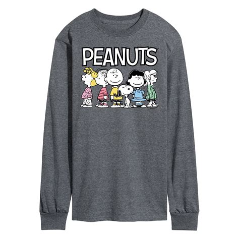 Peanuts - Peanuts Crew - Men's Long Sleeve T-Shirt - Walmart.com