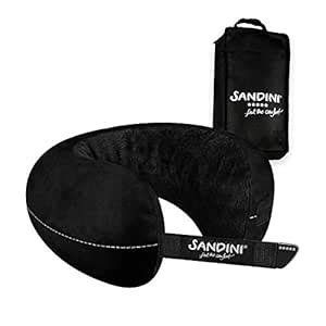 Buy SANDINI TravelFix Plush - Premium Ergonomic Travel Pillow from ...