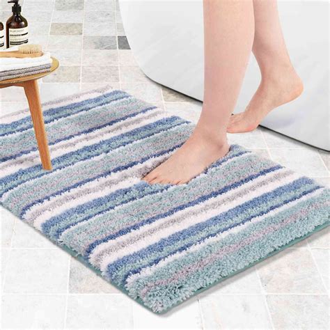Carvapet Luxury Bathroom Rug Mat 17"x24", Extra Soft and Absorbent ...