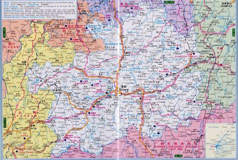 Map of Guizhou - Maps of Guizhou
