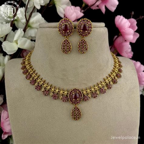 Exclusive Gold Plated Kemps AD Stone Premium Necklace JH4191 – Jewel Palace