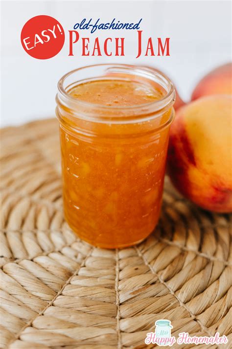 Simple Outdated Customary Peach Jam with Contemporary Peaches - Ddecoraty