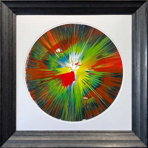 Damien Hirst - Original Spin Painting NOW IN STOCK