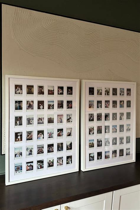 20" x 24" / 36 Window Instax Mini Photo Mat | Instax Frames – Instant ...