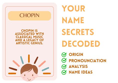 Chopin - Boy Name Meaning and Pronunciation