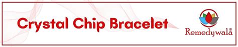 Amazon.in: REMEDYWALA: Crystal Chip Bracelet