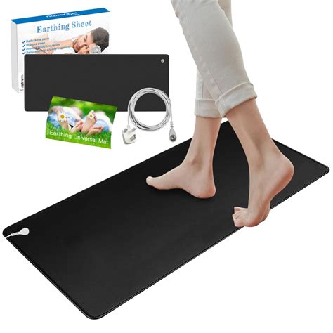 Buy Grounding Mat Earthing UK for Improved , 30x100cm Earth Mat ...