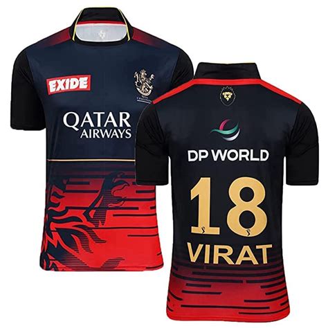 Buy RCB Jersey King Kohli 18 Original 2023-2024 for Men & Boys (Large ...