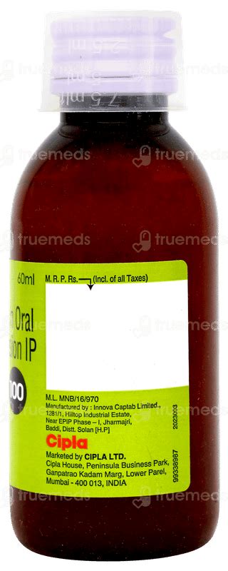 Oflox 100 MG Suspension 60 ML | Order Oflox 100 MG Suspension 60 ML ...