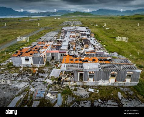 Abandoned structures of Adak, Alaska Stock Photo - Alamy
