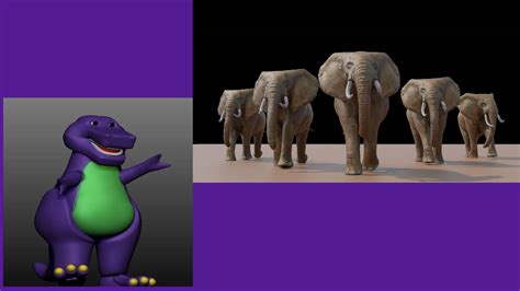 Barney Zoo Version 的图像结果