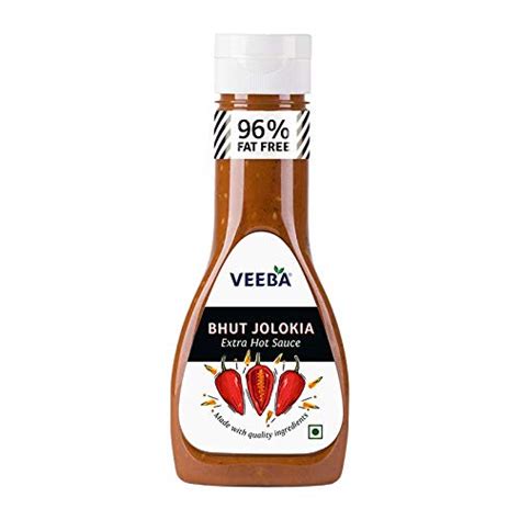 Veeba Bhut Jolokia Extra Hot Sauce (300g) : Amazon.in: Grocery ...