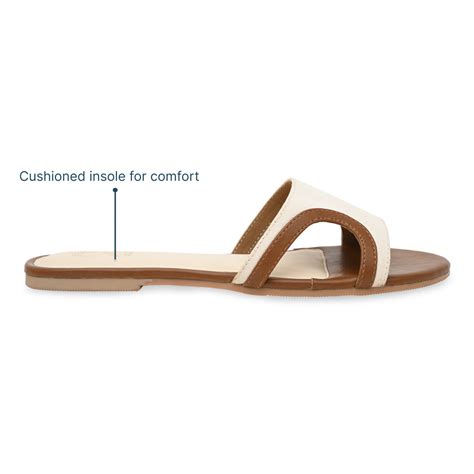 Curved in Canvas Tan Flats – The CAI Store