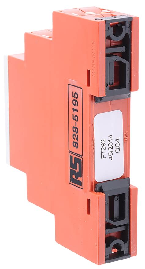 LEDF 24VAC/DC/230VAC. 2-60 Sec Broyce Control | Broyce Control DIN Rail ...