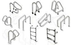 Swimming Pool Ladder - Swimming Pool Steel Ladders Manufacturer from Ambala