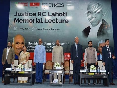 Ram Nath Kovind, Former President of India, Visits Manav Rachna Campus ...