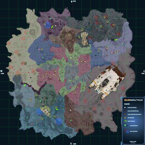 Carte Subnautica | Carte