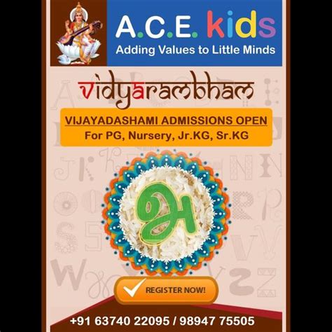 ACE Kids Preschool in Chennai