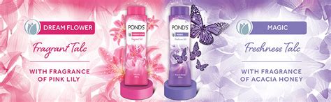 Pond's Dreamflower Fragrant Pink Lily Talc Powder 200 gm | Reduce Sweat ...