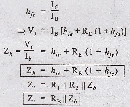 CE Amplifier with Emitter Resistor and Bypass Capacitance - h-parameter ...