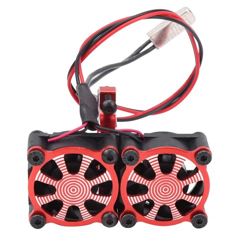 Buy Motor Radiator, Double RC Motor Cooling Fan Adjustable Motor ...