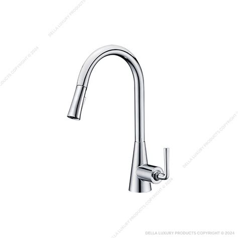 Gacrux Chrome Pull Down Spray Sink MIxer Single Lever - Kitchen Faucets ...