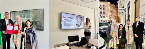 Strengthening Ties with University of Sustainability, Vienna