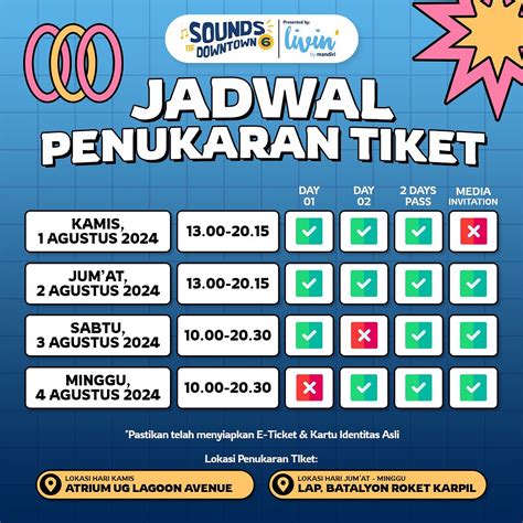 Sounds Of Downtown | Buat lo para pemegang Tiket SOD Vol 6 yang dibeli melalui Livin’ Sukha by ...