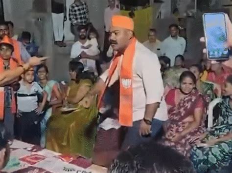 Limbayat Congress Meeting Disrupted by BJP Workers; Jai Shri Ram Chants ...